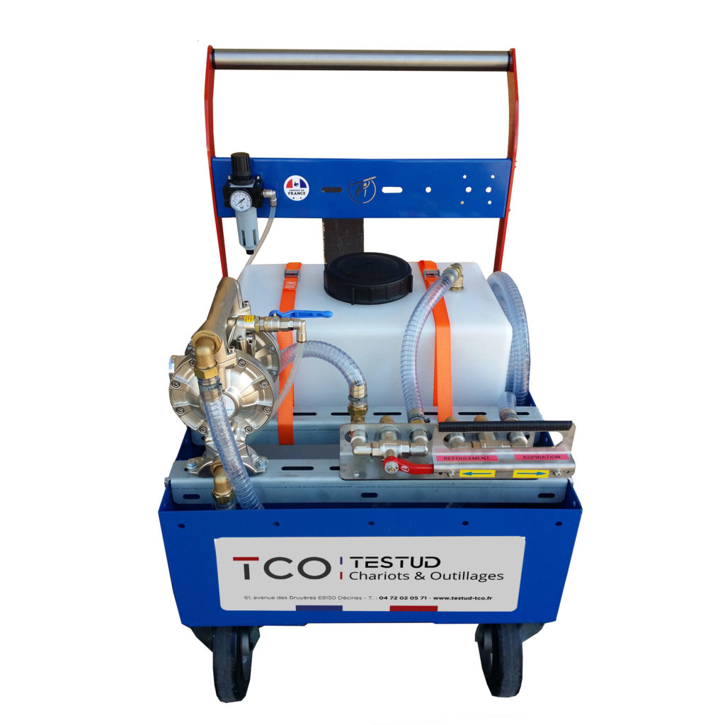 Testud, TCO, chariot et outillage, produit