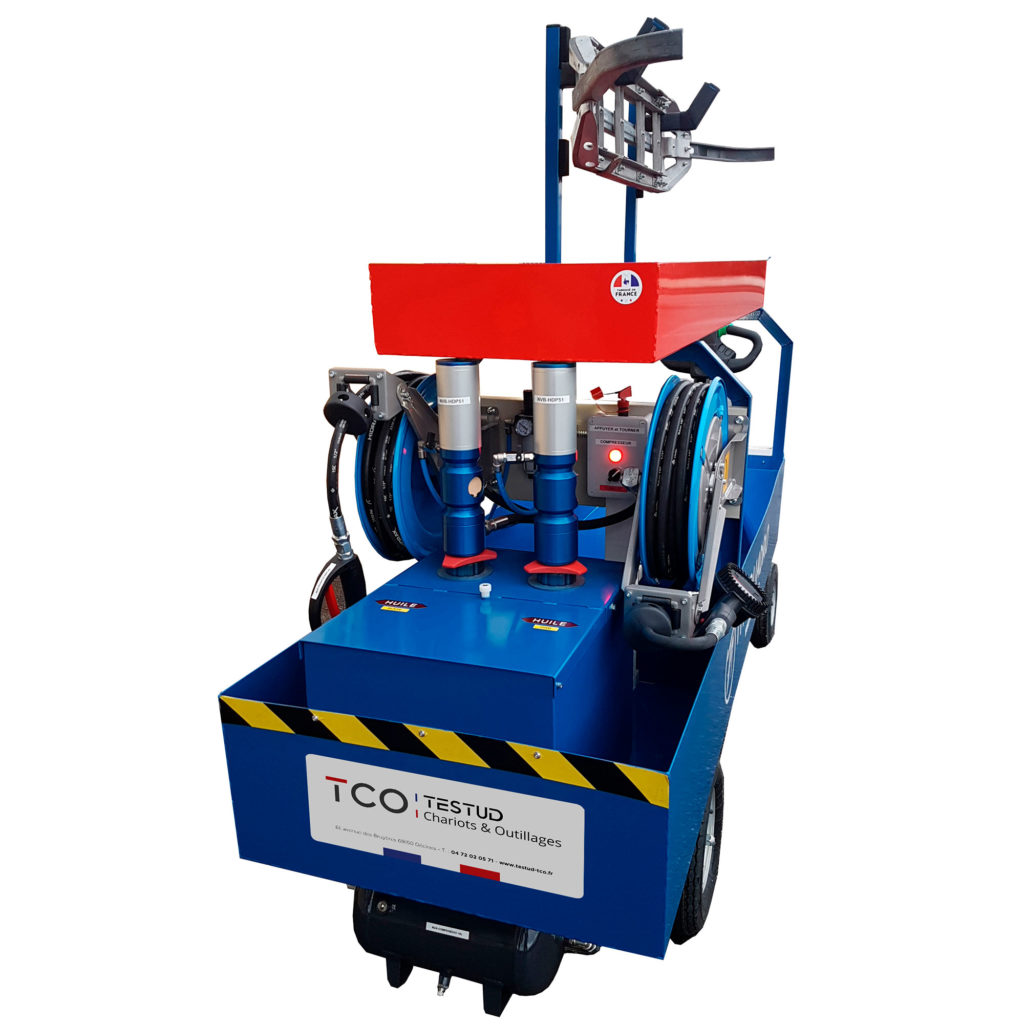 Testud, TCO, chariot et outillage, produit